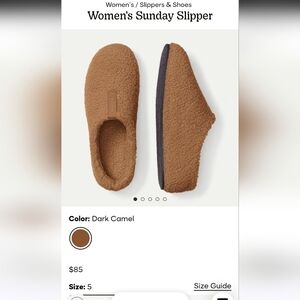 Bombas Women's Sunday Slipper in Dark Camel